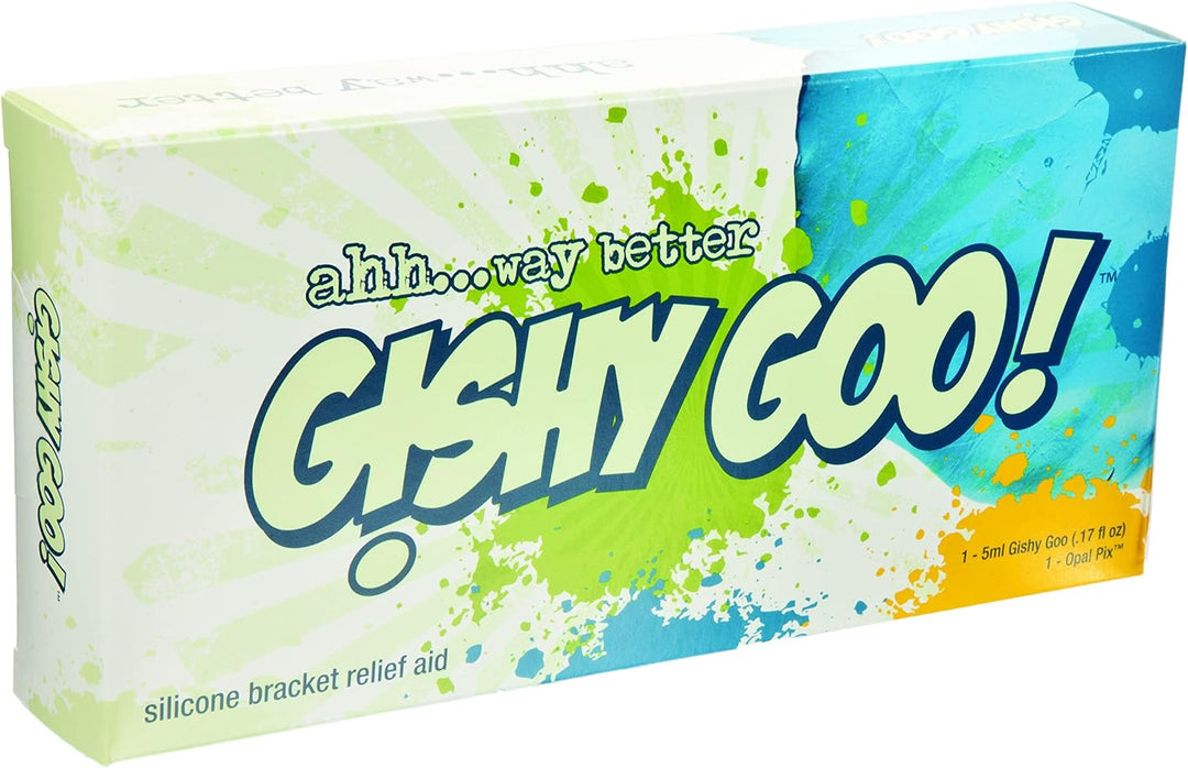 Gishy Goo! Reemplazo de cera dental para ortodoncia. Alivio del dol...