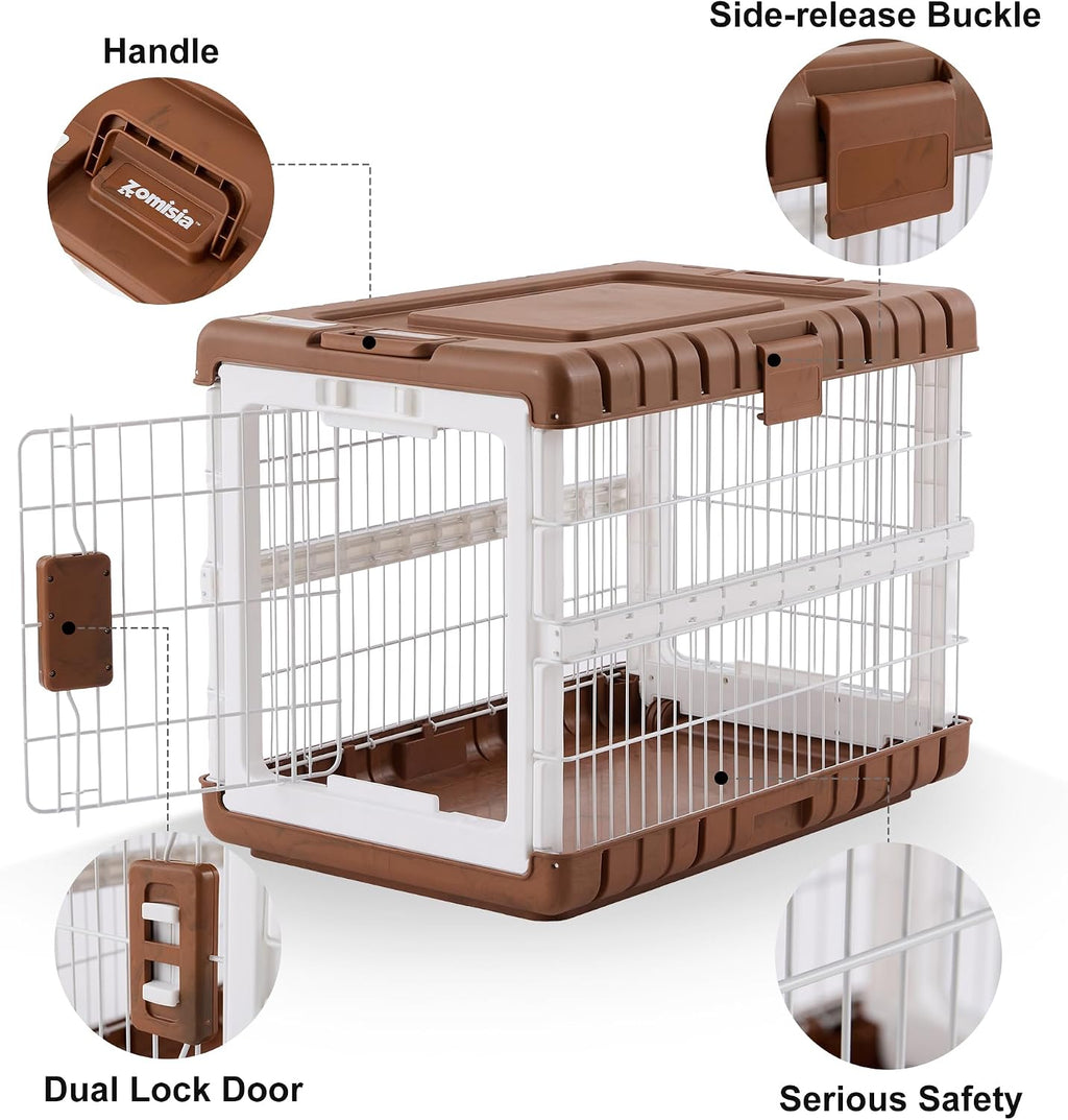 Jaula plegable para perros de 36 pulgadas de largo