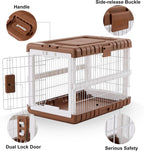 Jaula plegable para perros de 36 pulgadas de largo