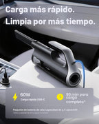 HOTO Aspirador de coche BlowVac™ de alta potencia, aspiradora de mano