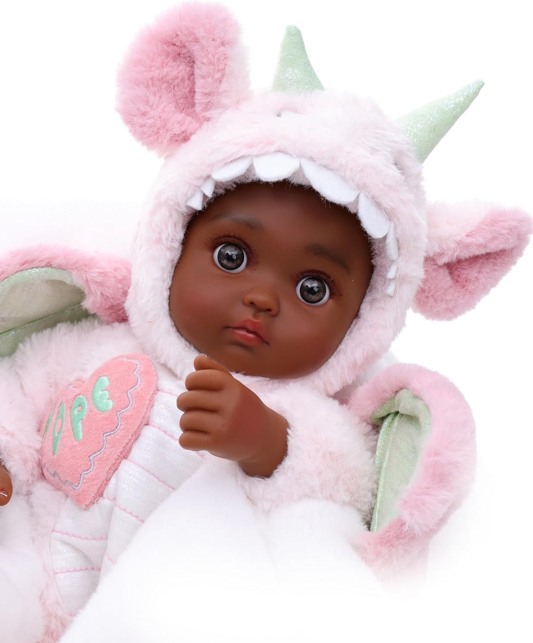 Cloveray Muñecas de bebé, muñeca de bebé grande de 18 pulgadas, rea...