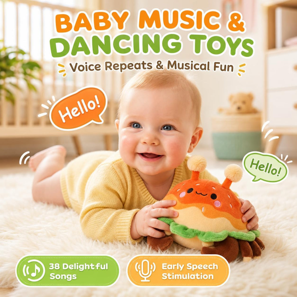 JoyCat Juguetes para bebés de 0 a 18 meses, juguete musical