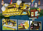 HOGOKIDS Juego de construcción de autobús escolar para