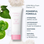FOREO Luna 4 piel equilibrada + limpiador de microespuma 2.0 + bálsamo