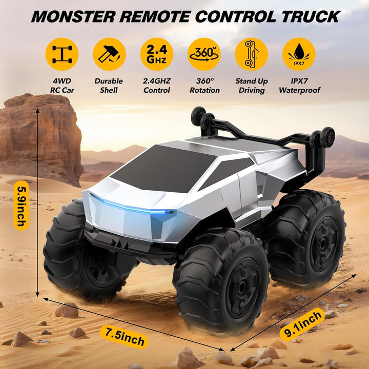 Blasland Coche de Control Remoto, 1:16 4WD RC Camión Monstruo Imper...
