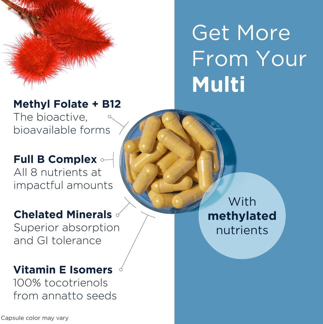Designs for Health Multivitamina metilada para mujeres y hombres -...