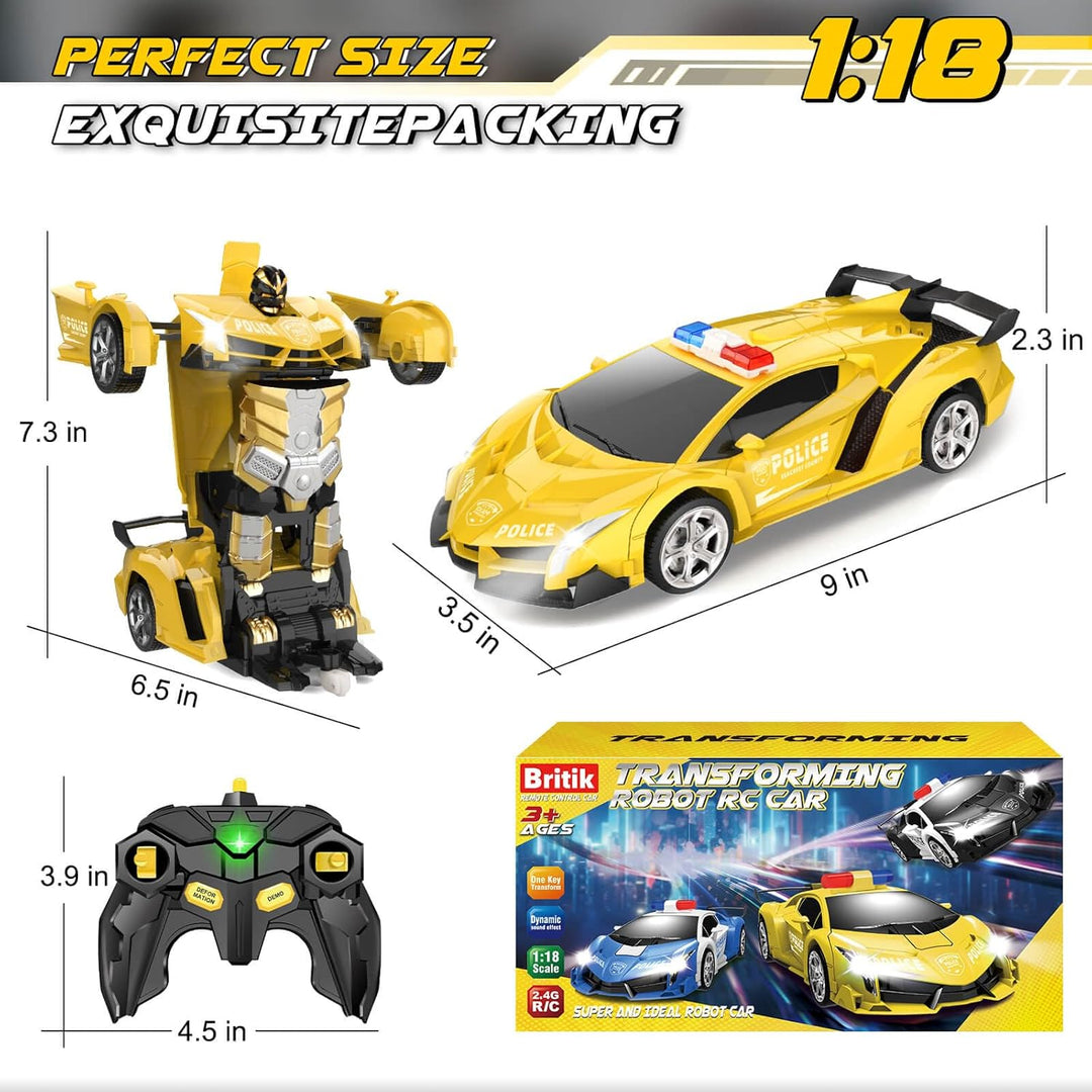 Britik - Auto a control remoto transformable - Autos RC, transforma...