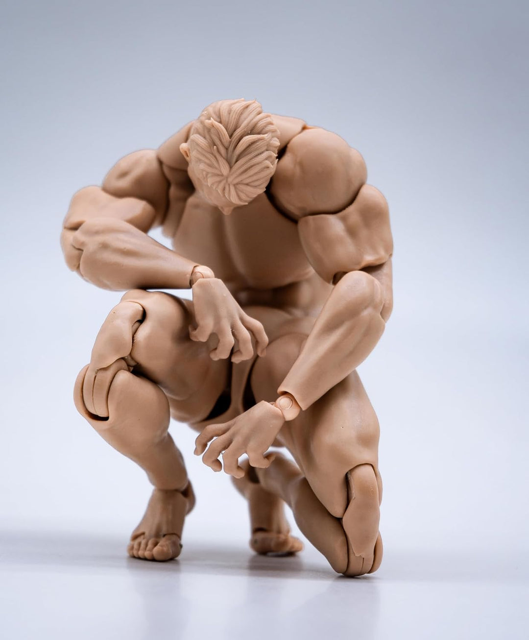 Fremego Figura de acción masculina a escala 1\/12, figura de 6 pulg...