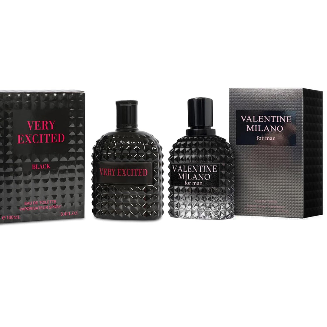 A CENTER Colonia para Hombres Valentine Milano&amp;Very Excited Eau...