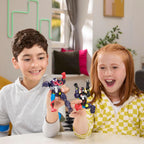 Spider-MAN Marvel MixMashers Venom vs. Venomized, figura de acción personalizada y accesorios, paquete de 2, juguetes de superhéroes a escala de 5 pulgadas para niños a partir de 4 años (exclusivo de Amazon)