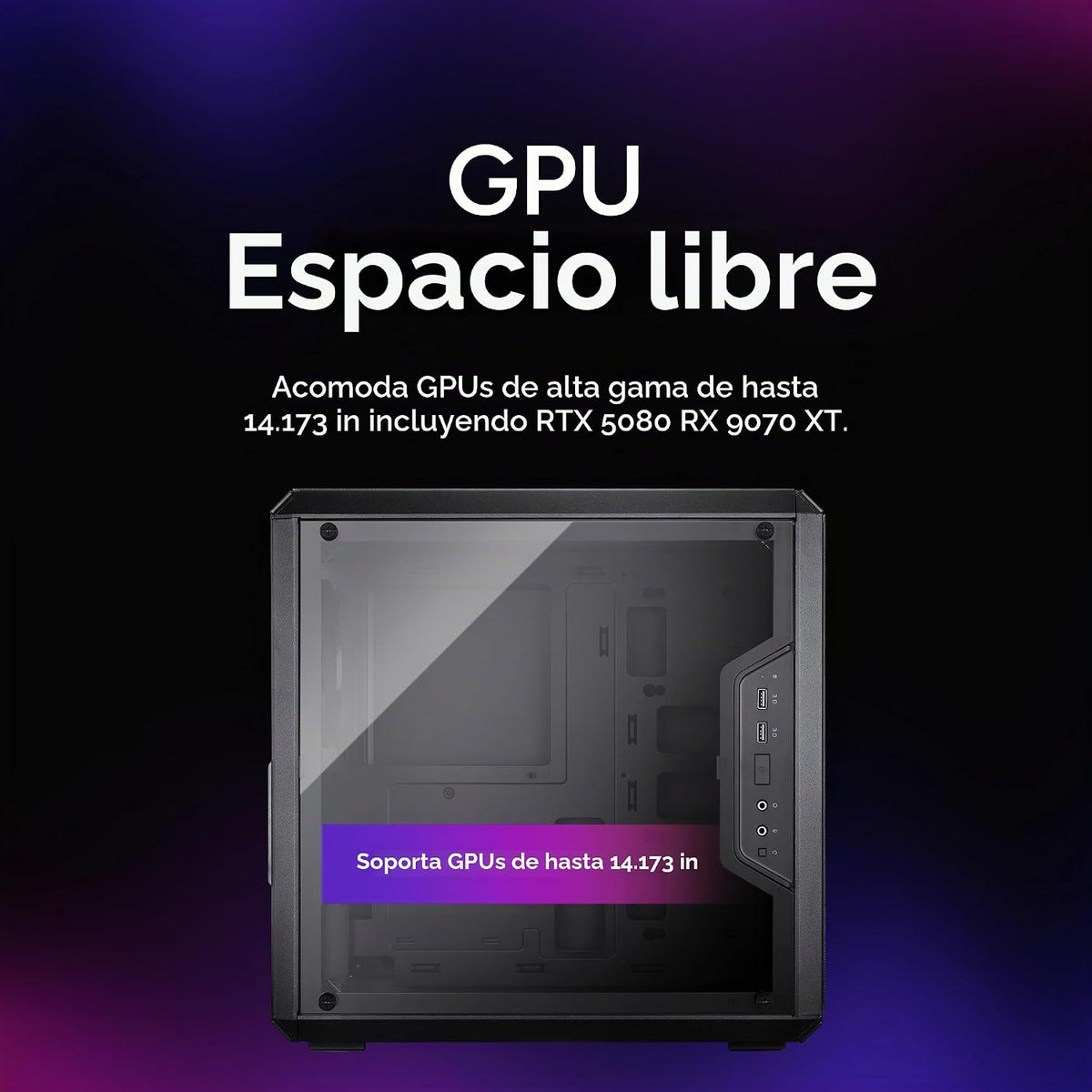 Cooler Master MasterBox Q300L Torre Micro-ATX con filtro de polvo d...
