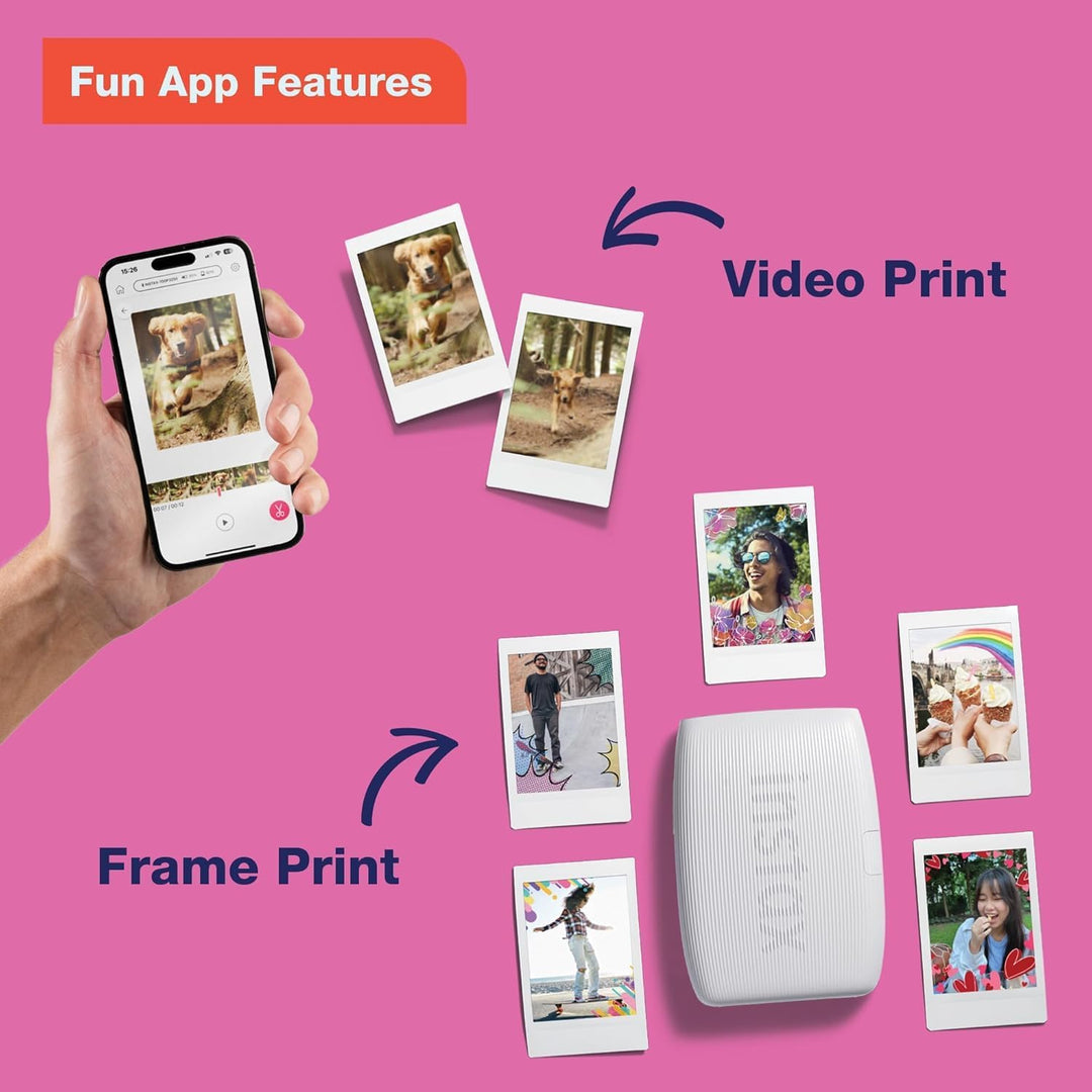 Fujifilm Instax Mini Link 3 - Impresora para smartphone, color blan...