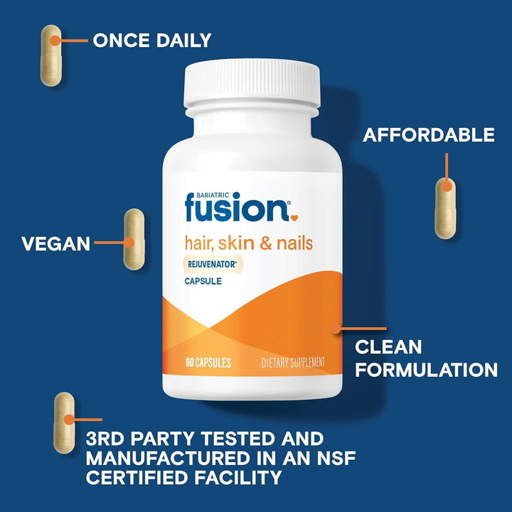 Bariatric Fusion REJUVENADOR DE Vitaminas Bariátricas para el cabel...