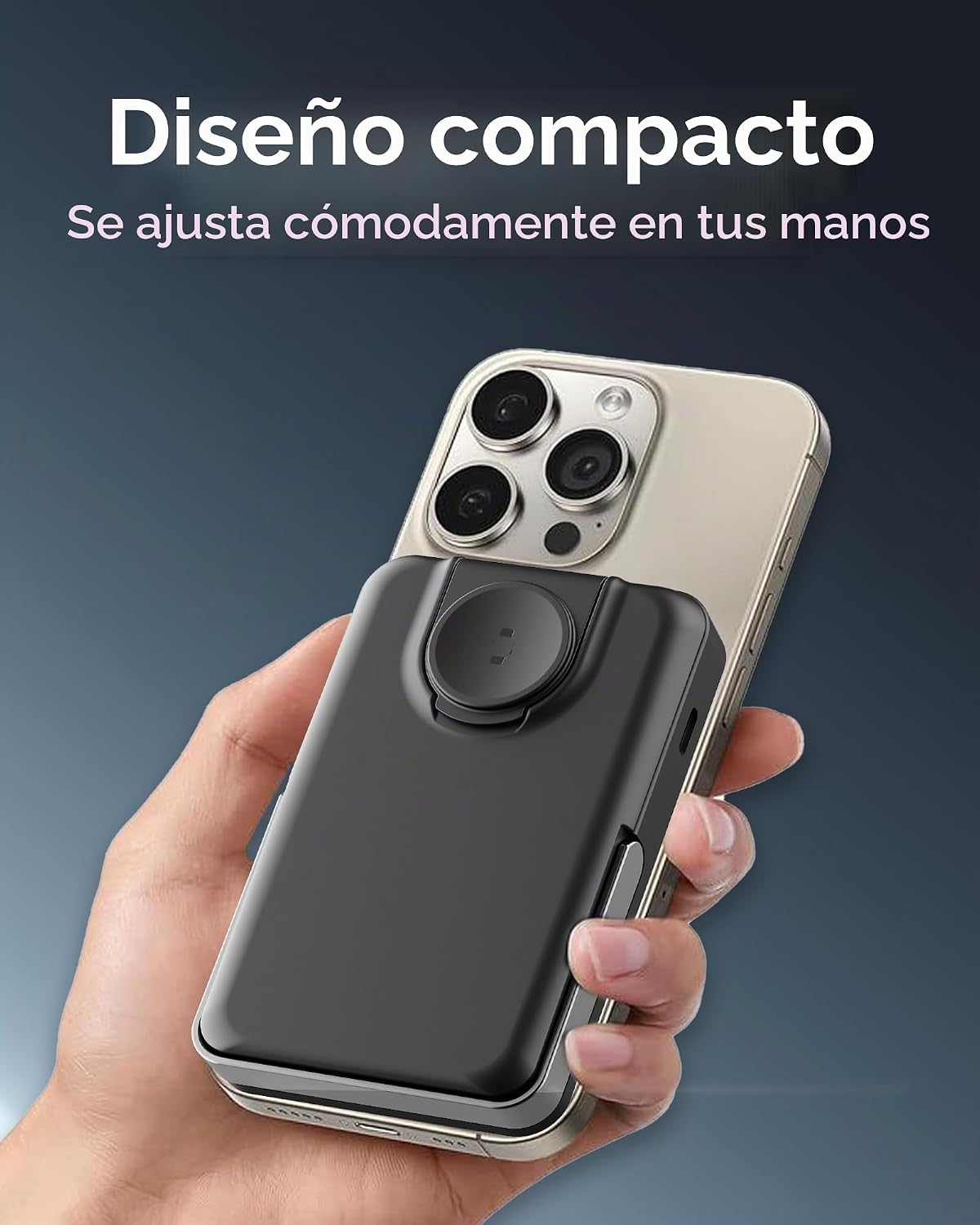 myCharge CliqLuxe - Banco de energía inalámbrico magnético de 10,00...