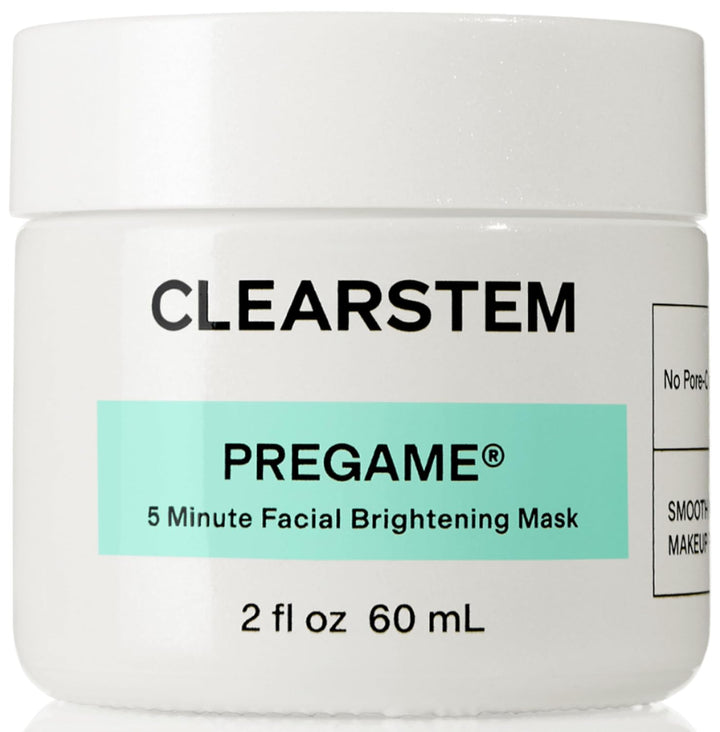 CLEARSTEM PREGAME - Mascarilla iluminadora con exfoliante facial AH...