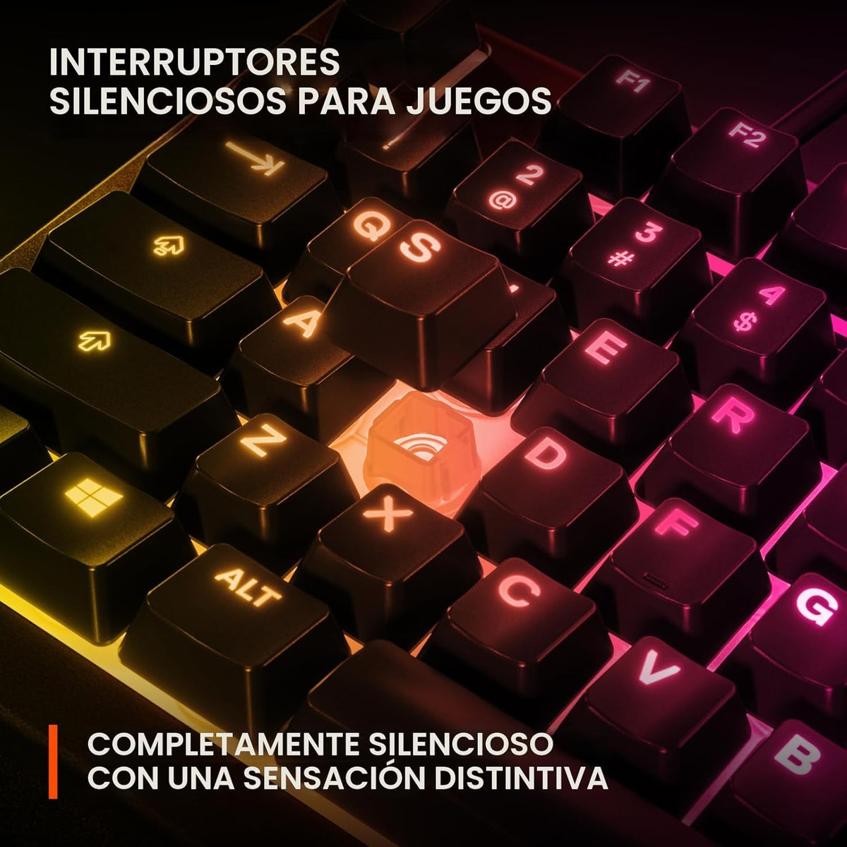 SteelSeries Teclado para juegos Apex 3 TKL RGB - Factor de forma co...
