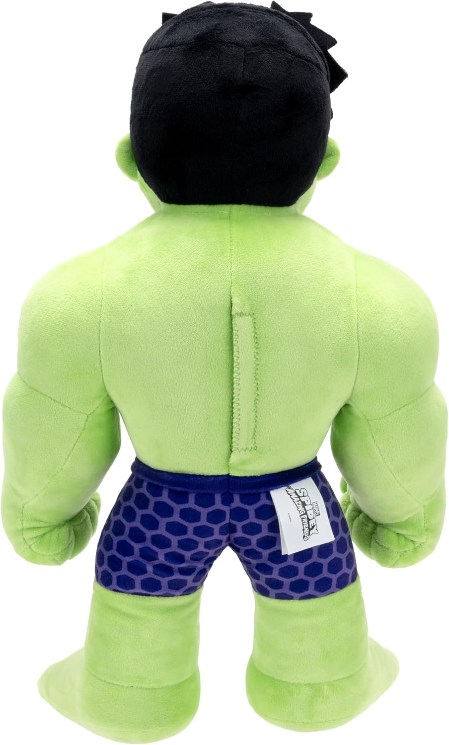 Marvel Spidey and His Amazing Friends My Friend Hulk Peluche con Características, 16 pulgadas - Hulk