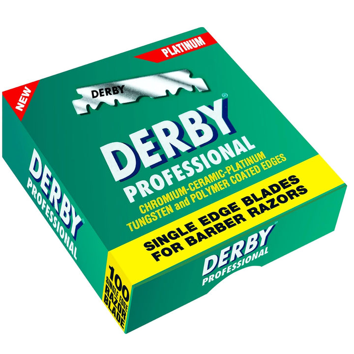 1000 cuchillas de afeitar "Derby Professional" de un solo f...