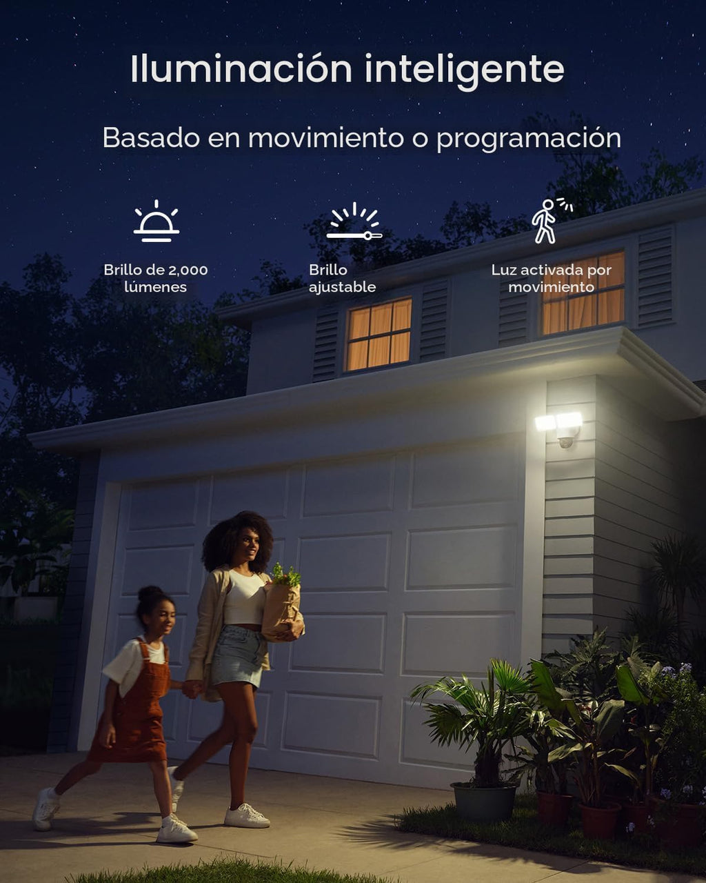 Cámara de seguridad eufy Security Floodlight E340 con cable