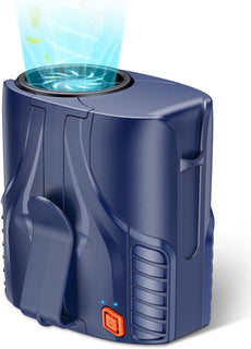 DeeKom Ventilador de cintura personal portátil y ventilador de cuel...