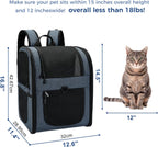 Apollo Walker - Mochila portadora para gatos, marco de soporte