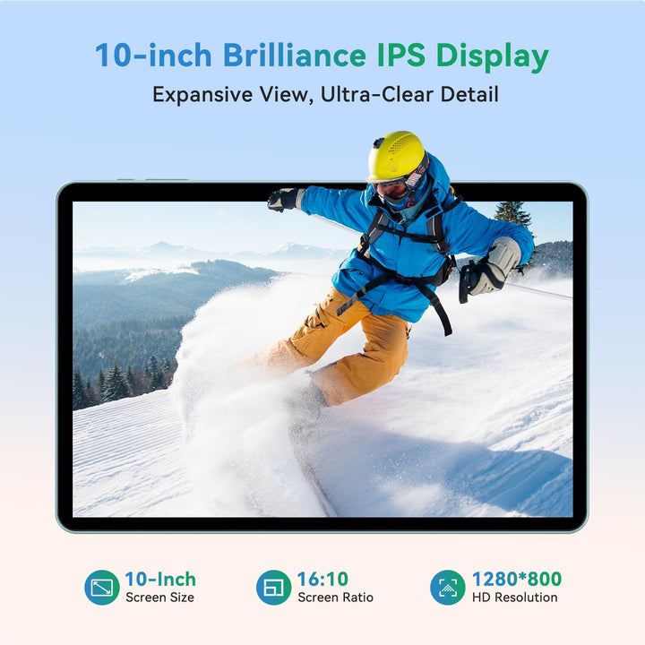 SVITOO Tablet Android de 10 pulgadas, tableta Android 16 para niños...