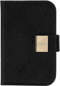 kate spade new york Deco - Tarjetero magnético, color negro