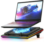 llano Soporte de ventilador de refrigeración para laptop para juegos V12