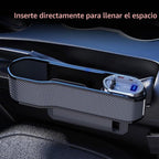 Organizador de llenado de huecos para asiento de automóvil con cargador