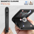 KEMISANT Billetera para hombre, delgada, con tapa magnética, acceso...