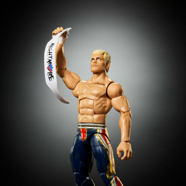 Mattel WWE Elite - Figura de acción y accesorios, serie #125, Cody...