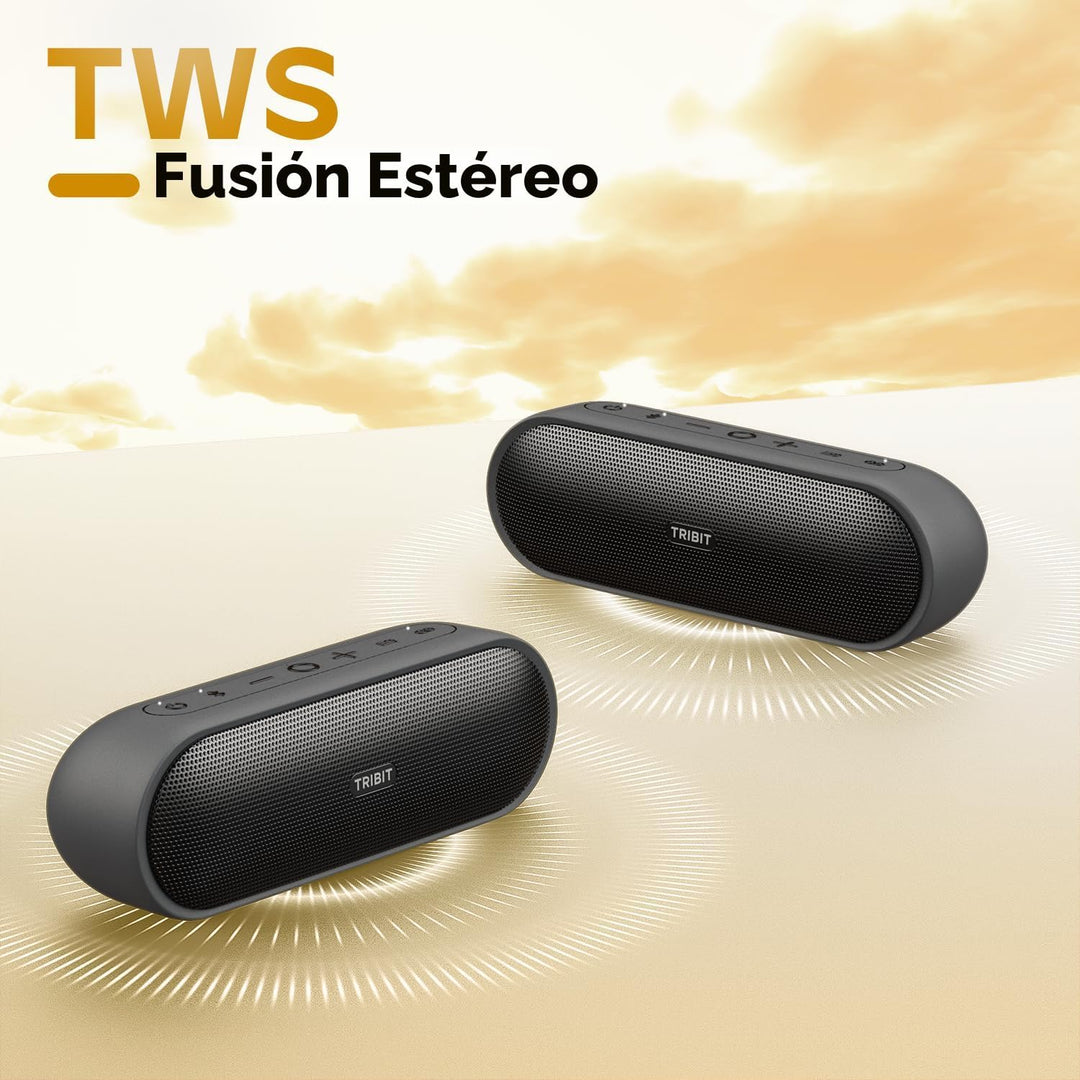 Tribit Altavoz Bluetooth portátil XSound Plus 2, altavoz inalámbric...