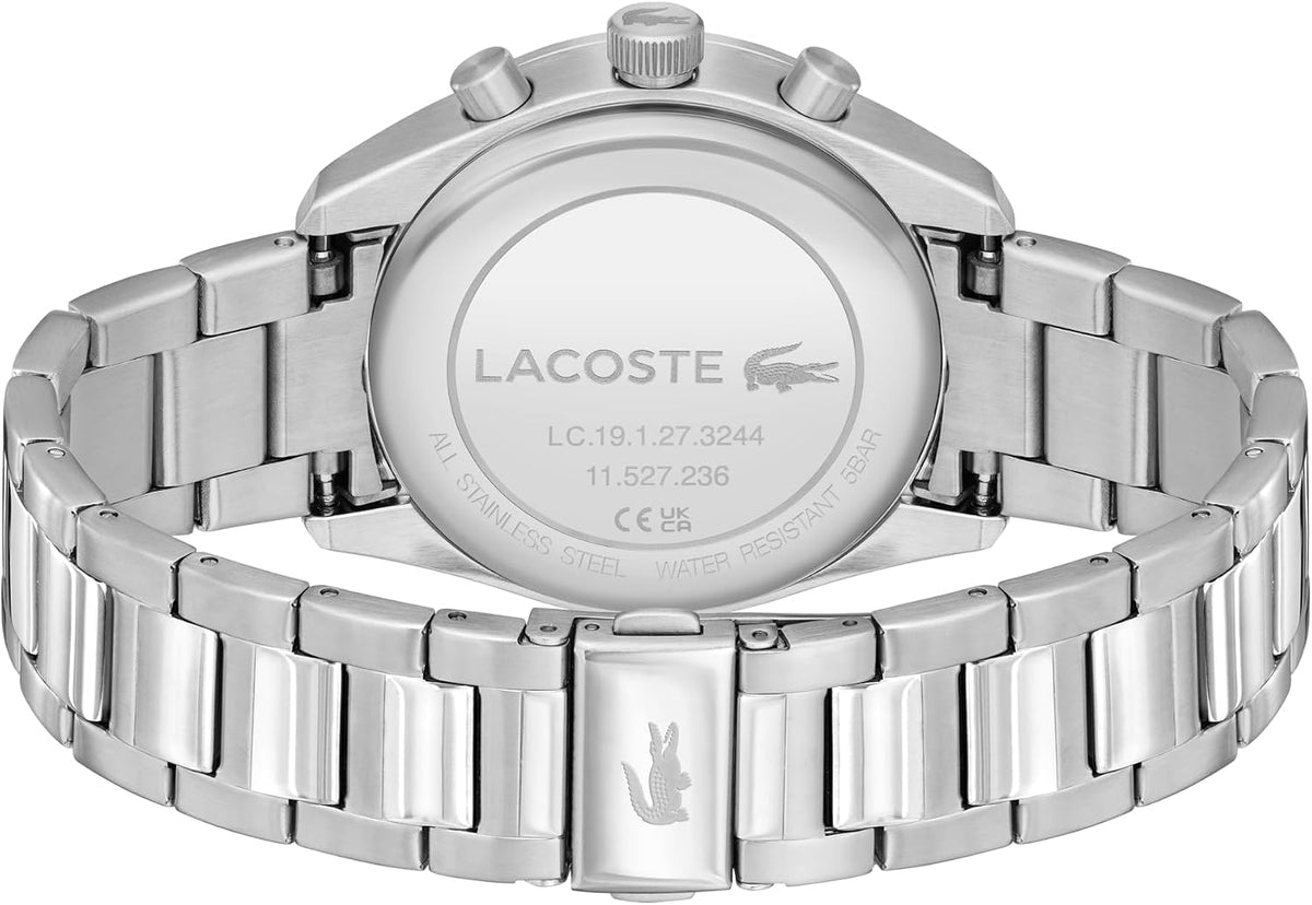 Lacoste Reloj cronógrafo de cuarzo Boston para hombre, 1.654 in