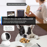 Tapo TP-Link - Cámara de seguridad 2K con giro e inclinación para m...