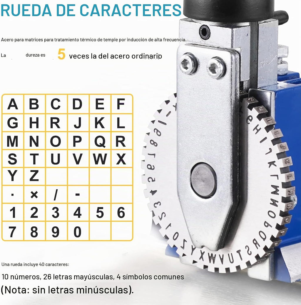 Máquina de estampado de placa de identificación del metal de Consfly