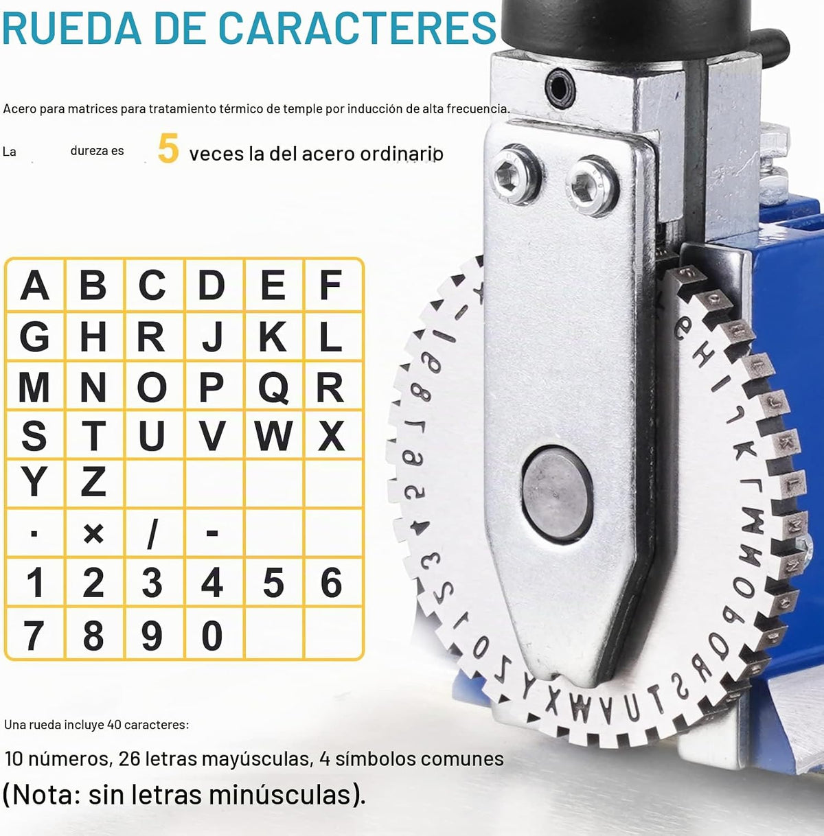 Máquina de estampado de placa de identificación del metal de Consfly