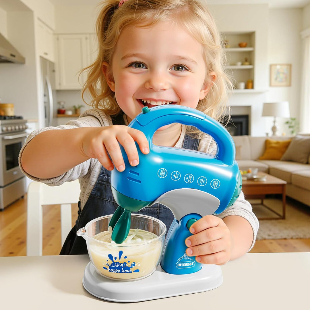 PEADUCK Juego de electrodomésticos de cocina 3 en 1 para niños, jug...