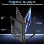 Funda magnética para Z Fold 8, funda para Samsung Galaxy Z Fold 8 [compatible con MagSafe] translúcida mate de grado militar, resistente protección a prueba de golpes, funda rígida para