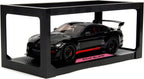 Jada Pink Slips 2022 Shelby GT500 Code Red - Modelo fundido a presión a escala 1:18 con puertas de apertura y dirección de trabajo, para coleccionistas y entusiastas mayores de 14 años, color negro