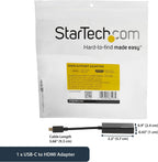StarTech Adaptador USB-C HDMI 2.0b, 4K 60Hz, HDR10, DP 1.4 Modo Alt
