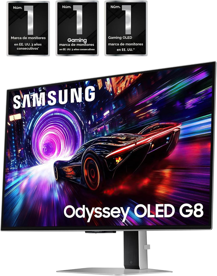 SAMSUNG 32\u201D Odyssey QD-OLED G8 (G81SF), 4K, 240Hz, Monitor de...