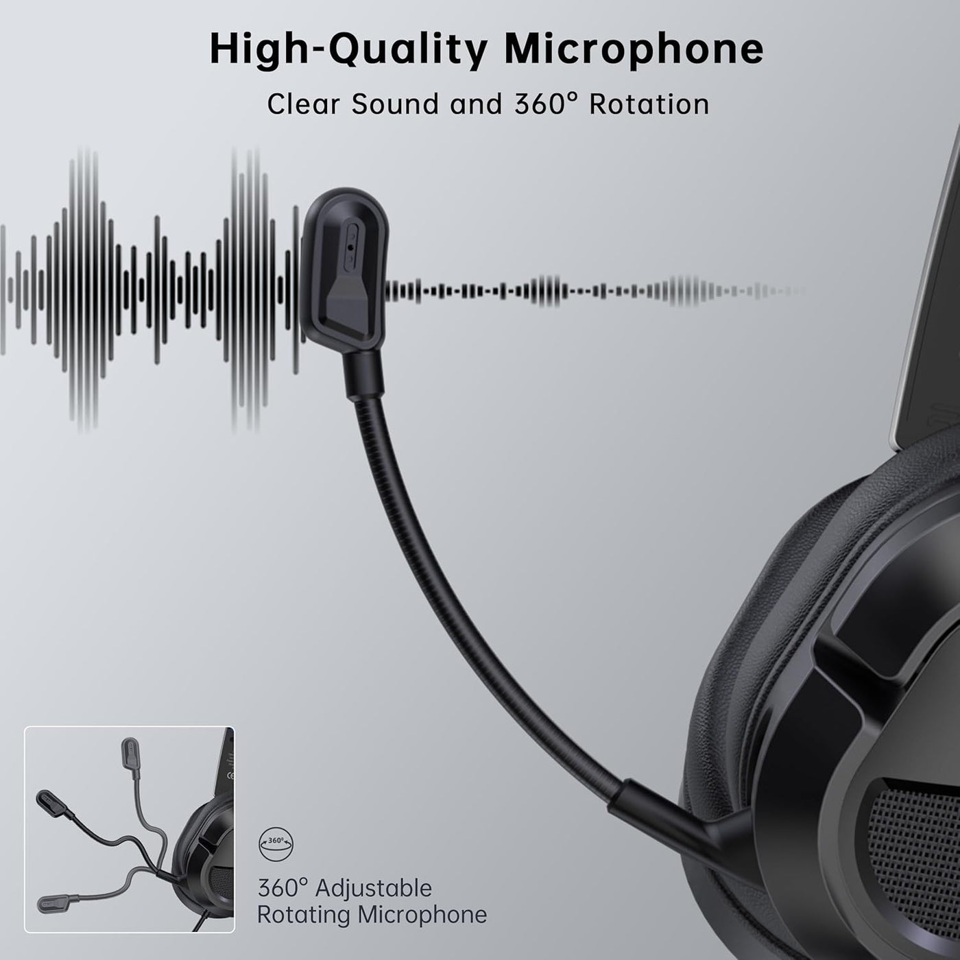 Auriculares para juegos para PS5 PS5Pro PS4 Xbox Series X