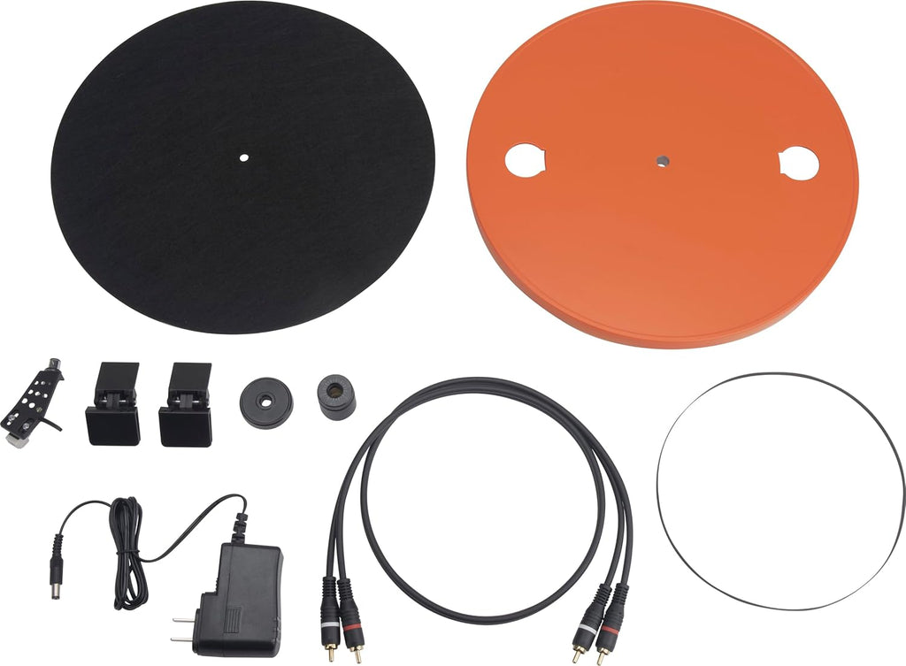 JBL Spinner BT - Bluetooth con tocadiscos AptX-HD™, componentes, portacápsula extraíble, bandeja de aluminio y transmisión por correa, cartucho de imán móvil preinstalado (negro)
