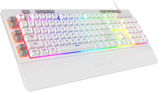 Redragon K512 Shiva Teclado de membrana retroiluminada RGB para jue...