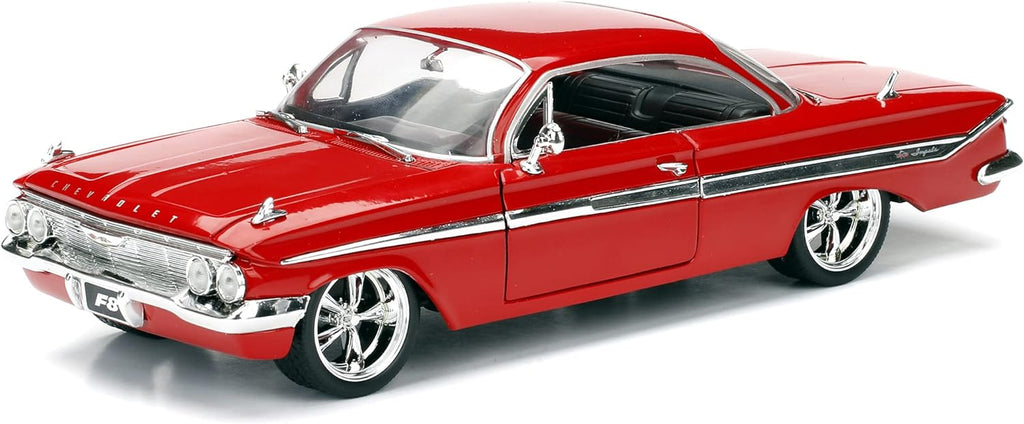 Jada Toys Fast & Furious 8 - Vehículo de Dom, Chevy Impala, 1:24, moldeado a presión.