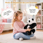 GOLABS Panda Plush AI Toy para niños de 3 años, compañero interactivo