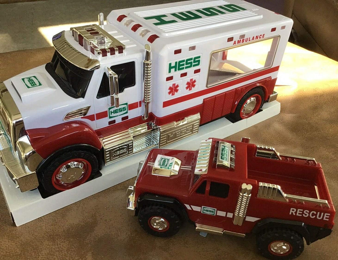 Hess Camión de juguete Ambulancia y rescate