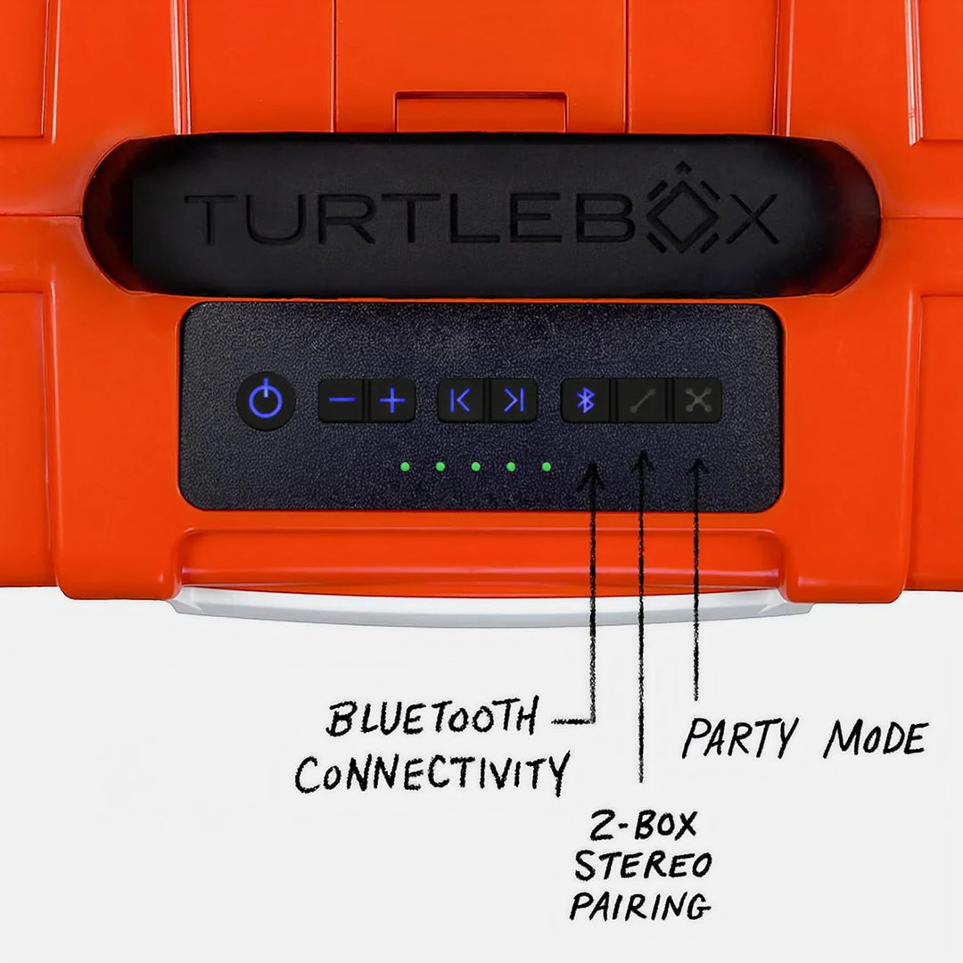 Turtlebox Original Gen 3: Altavoz Bluetooth portátil para exteriore...