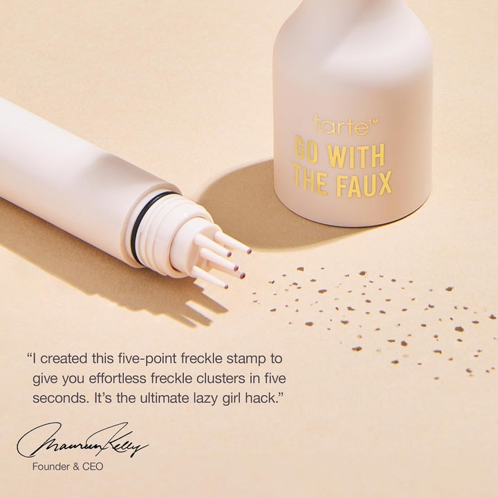 tarte go with the faux freckle stamp \u2013 Natural-Looking Freckle...