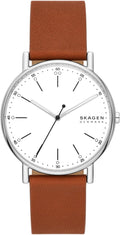 Skagen Signatur - Reloj minimalista de acero inoxidable para hombre